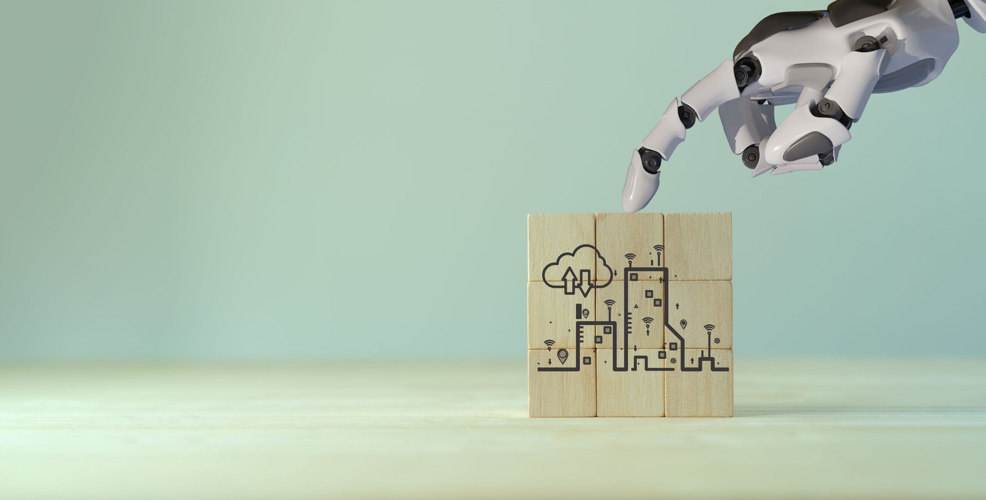 Concept de ville intelligente. Utiliser l’infrastructure numérique pour créer des solutions efficaces et durables pour le transport, l’énergie, la gestion des déchets, la communication et d’autres services en utilisant l’analyse de données.